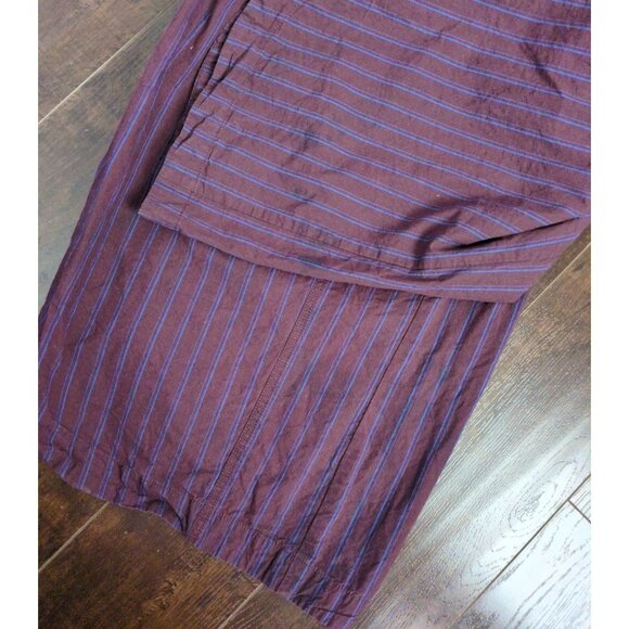 Anthropologie Purple Striped Jumpsuit - Picture 6 of 9